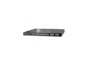 Planet GS-4210-24P4C 24-Port 10/100/1000T 802.3at PoE + 4-Port Gigabit TP / SFP Combo Managed Switch