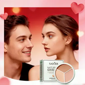 Heavy Coverage Concealer Set, Waterproof Matte Finish, Stacking Color, for Dark Circles, Tattoos, Wrinkles, Light Tone, Flawless Complexion