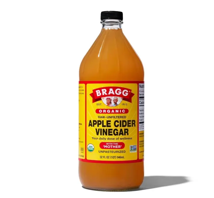 Bragg Organic Raw Apple Cider Vinegar, 32 Ounce - 1 Pack