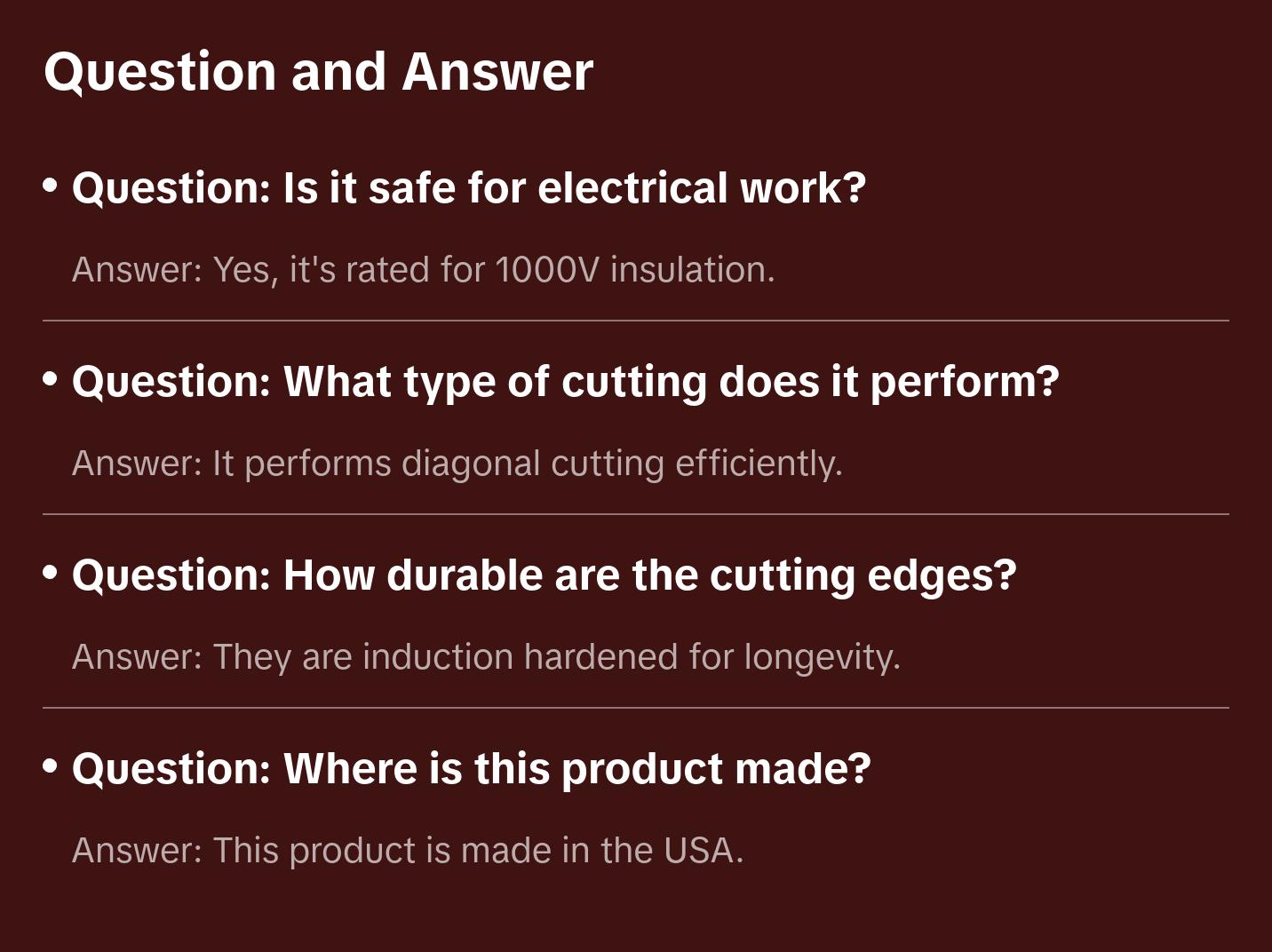 Klein Tools 2288RINS Diagonal Cutting Pliers, Insulated, High Leverage, 8-Inch