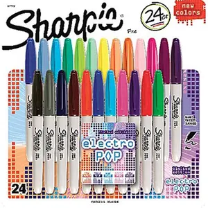 212 MAIN Sanford Ink Fine Electro Marker - Fine Point, Assorted Color Marker Set, Scrapbooking & Stamping Coloring Supplies