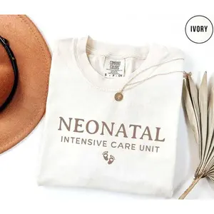 Comfort Colors Nicu Nurse Shirt  Nicu Nurse TShirt, Nicu Nurse Gift for Neonatal ICU Nurse Tee, Nicu RN Graduation Gift, Nicu T-Shirt Cotton Light Top Womenswear