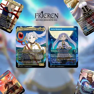 MTG Proxy 100+ Card Commander Deck Eternal Mage Journey Beyond Journey's End Historic Spells Value Engine Synergy Fantasy Legends Theme Ready to Play Jeskai Custom Proxy Art Perfect Gift for Collectors and Card Players