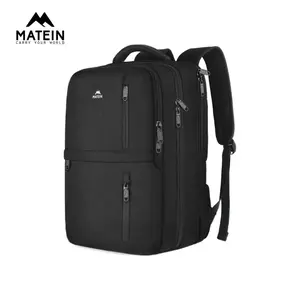 MATEIN Carry on Backpack, 40L Flight Approved Large Travel Laptop Backpack, 17 Inch Water Resistant Luggage Computer Daypack College Weekender Overnight Bag for Men & Women