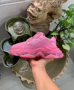 Dad shoes  Leather Casual Sneakers men Chunky Platform Sports Shoes for Women 3.0 Fashion Tennis Chic Elegant Luxury Designer Athletic Shoes