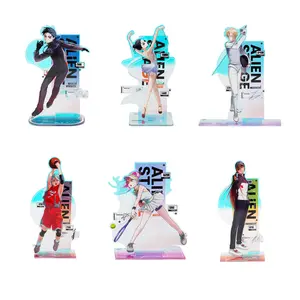 Alien Stage Passion Love Series Holographic Acrylic Stand Figure, Official ALNST 3rd Anniversary Collectible Anime Merch