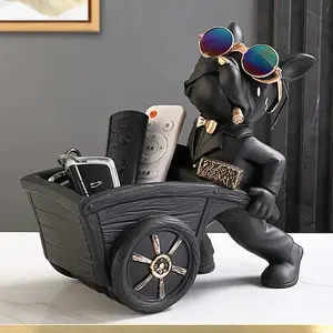 Builder French Bulldog Resin Statue