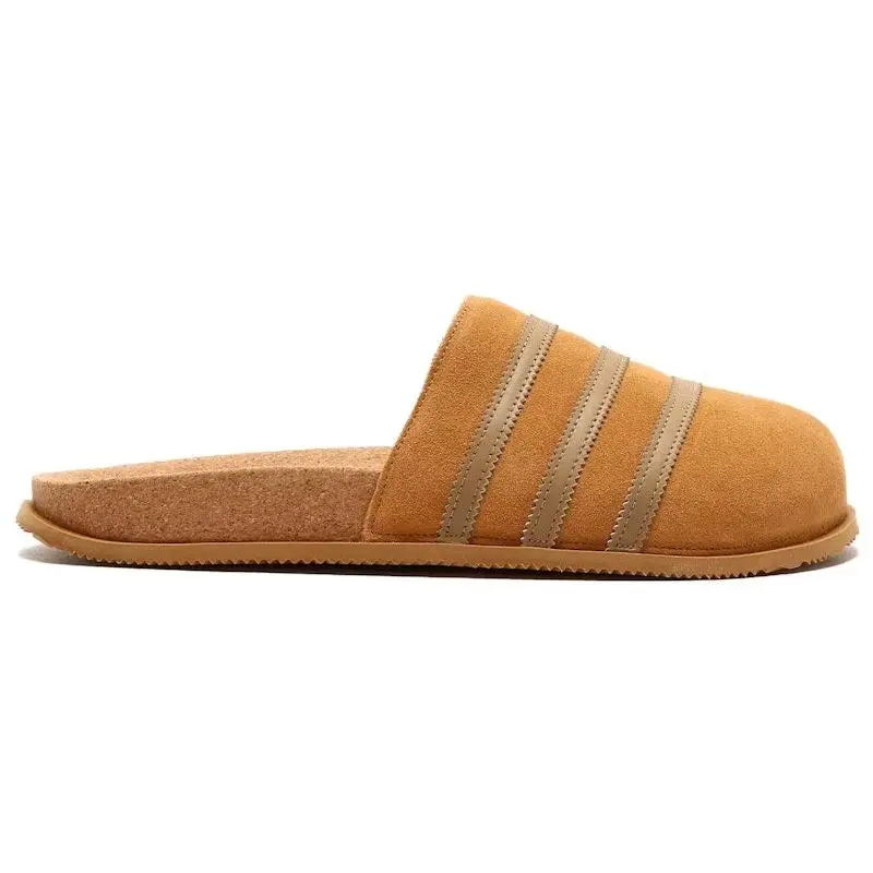 adidas Adimule Lea Slides Brown (men) by StockX adidas Adimule Lea Slides Brown (men) by StockX