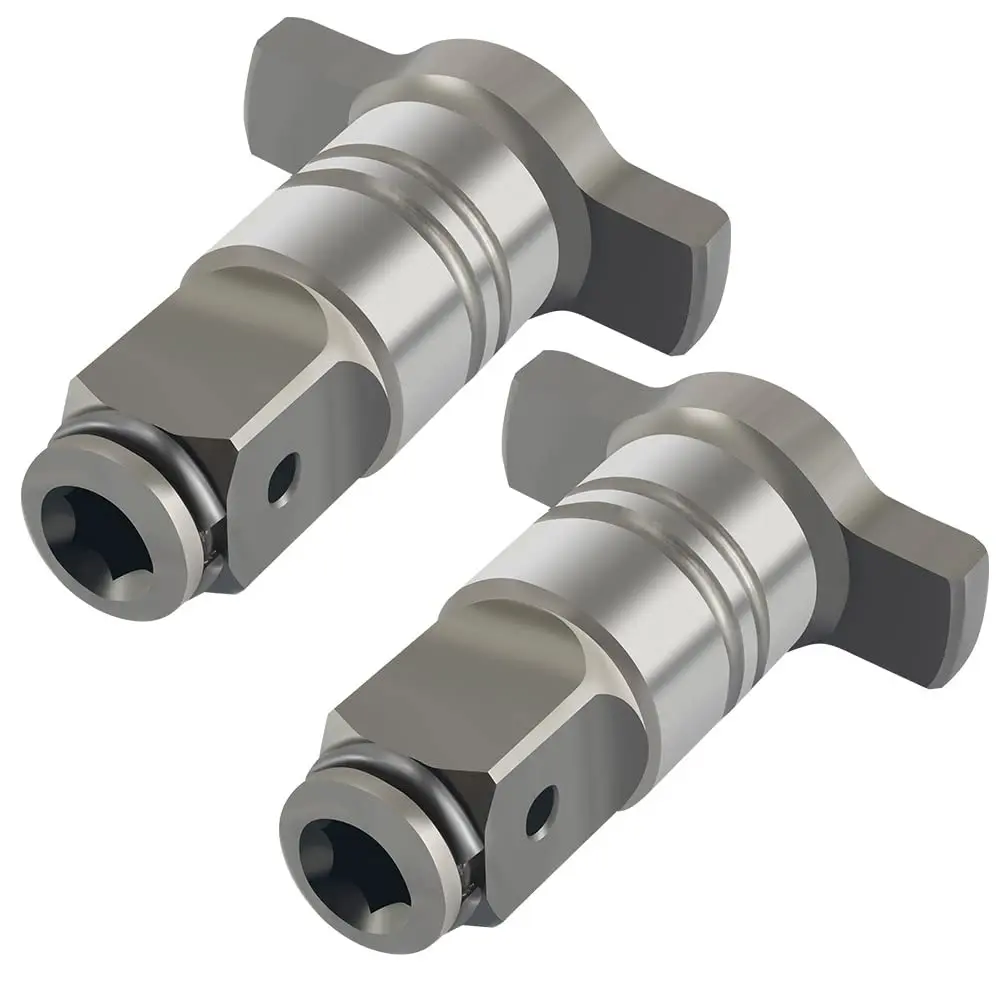 2 Pack 1/2‘’ Anvil Wrench Pin Converter Shaft Adapter