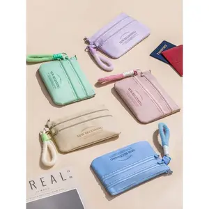 2026 Trendy Unisex RFID Passport Holder - Multi-Slot Zipper Travel Essential