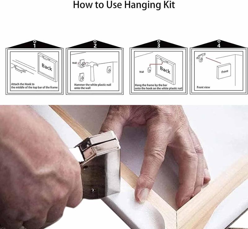 Decorlion Shabby Chic Opossum Poster Canvas Wall Art Funny Animal Humor Artwork for Quirky Home Decor Lovers