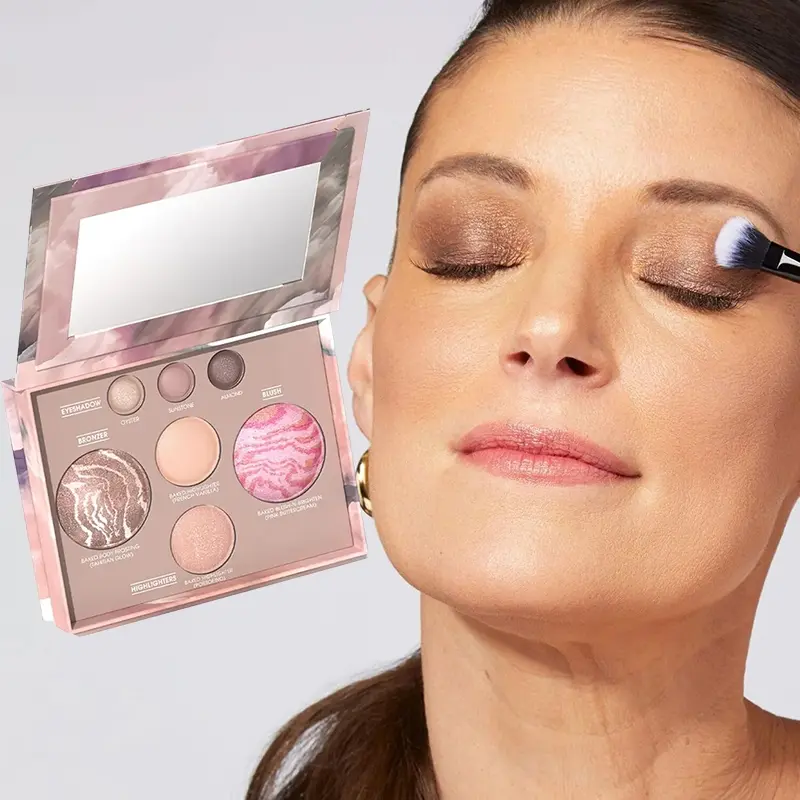 7 Color Baking Palette, Eyeshadow Palette, Makeup Starter Set
