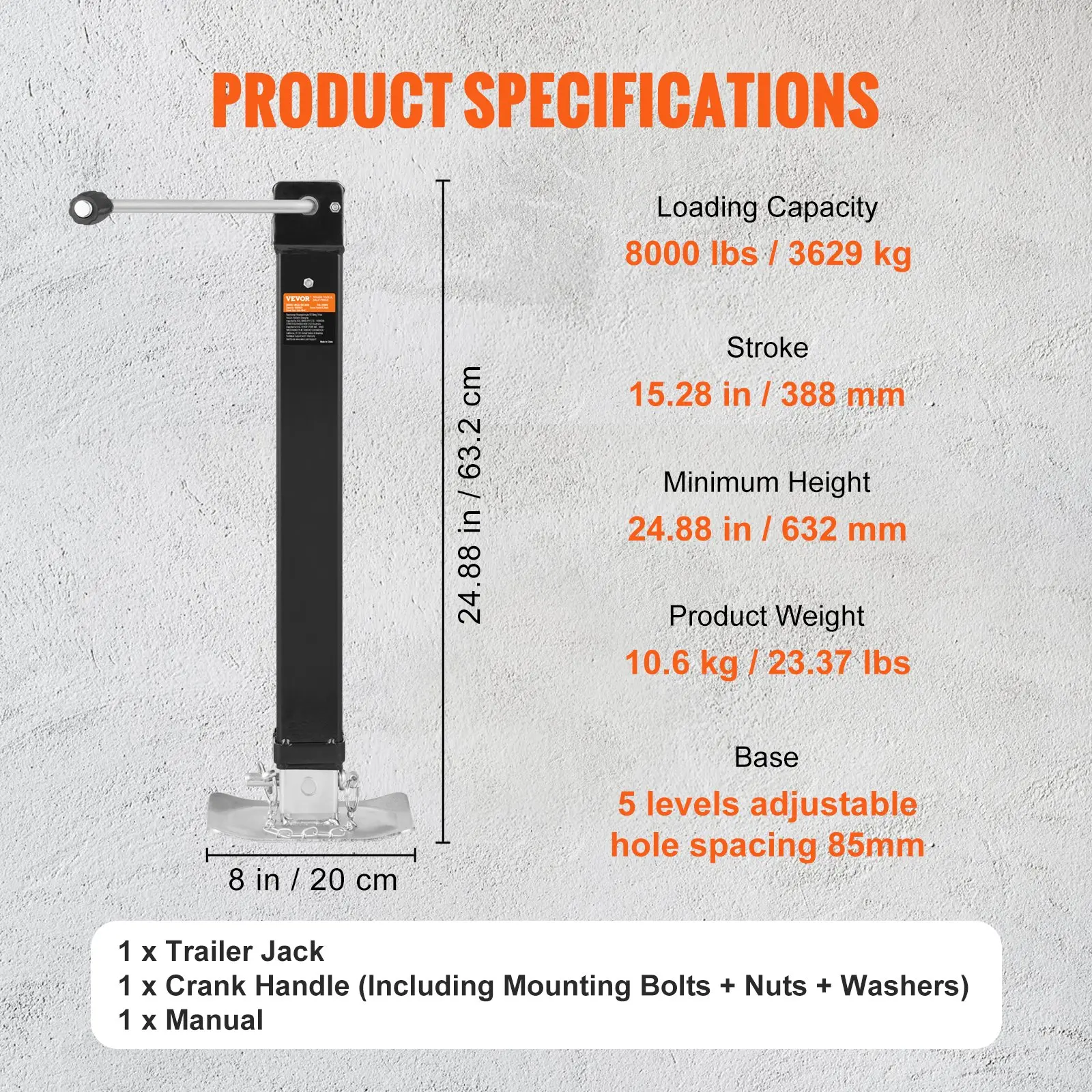 Handle Lift - 8000 lbs