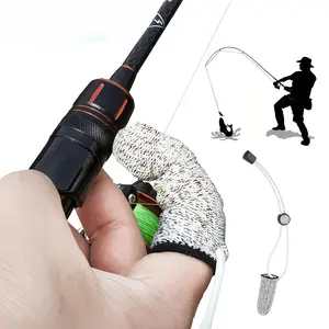 Professional Single Anti-slip Anti-scratch Index Finger Glove, Fishing Finger Cot, Anti-scratch Finger Protector, Outdoor Casting Fishing Glove, Beach Fishing Glove, Unisex, Fishing Gear, Fishing Accessory, Fishing Supplies