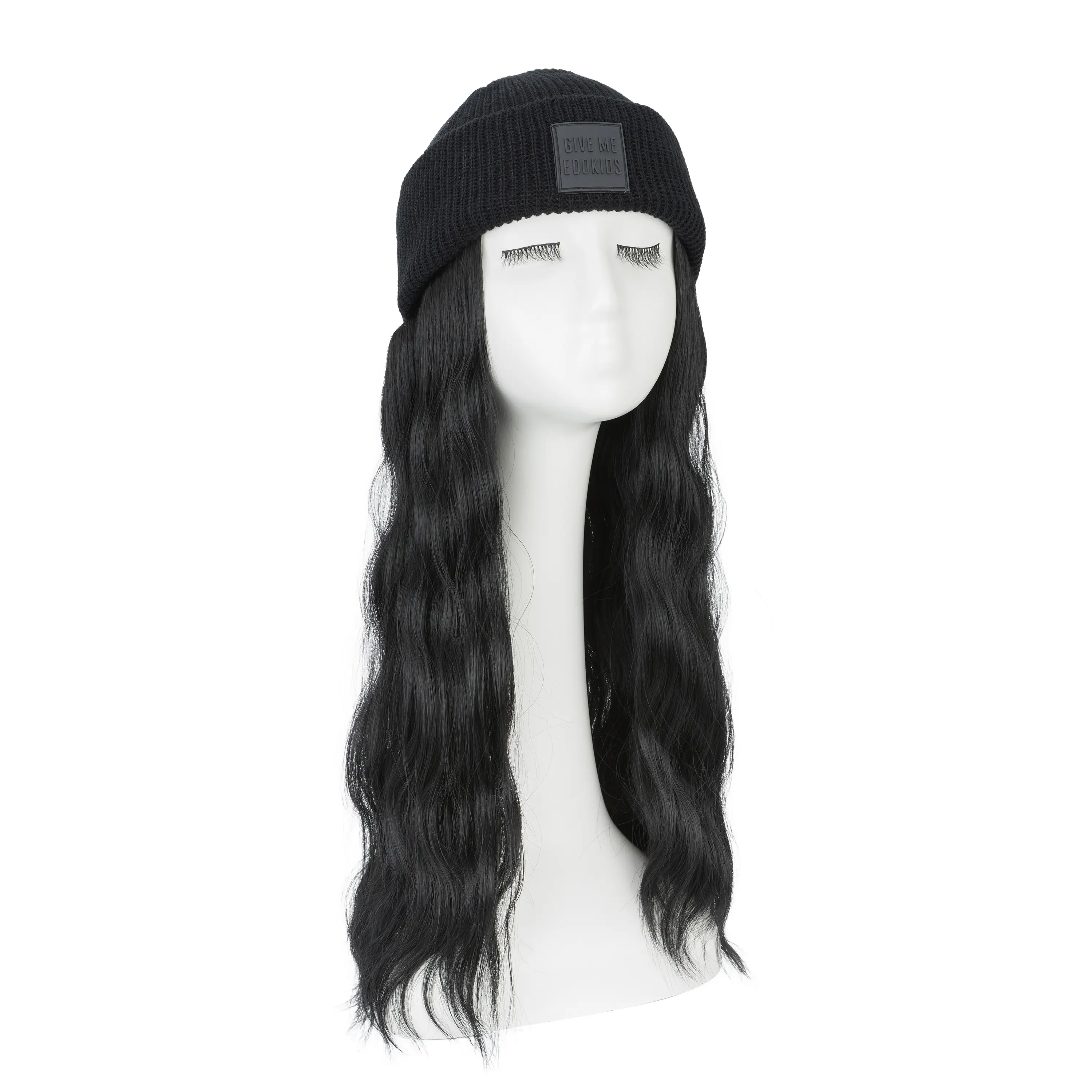 Black Hat-Hair Length-18inch-001