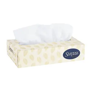 212 MAIN Eco-Friendly Recycled Fiber Surpass Signal Facial Tissue Sheets, White, 60 Boxes (125 Sheets Each)