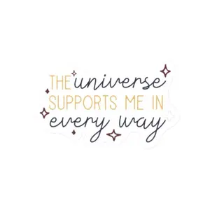 Manifestation Sticker Pack, Manifestation Sticker, Inspirational Gift, Motivational Journal Stickers, Law of Attraction, Manifestation Tool