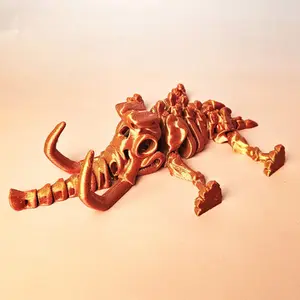 Skeleton Mammoth 3D Printed