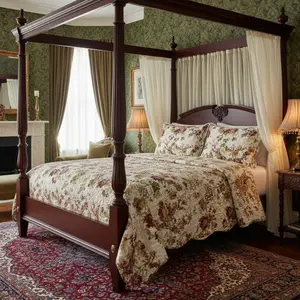 Lavender Glory Home Design 100% Comforter Set - Lavender Hue for Calming Effect & Unparalleled Comfort - Ideal for Cozy Sleep Environment