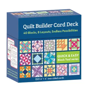 Quilt Builder Card Deck: 40 Block, 6 Layouts, Endless Possibilities -- C&t Publishing - Other
