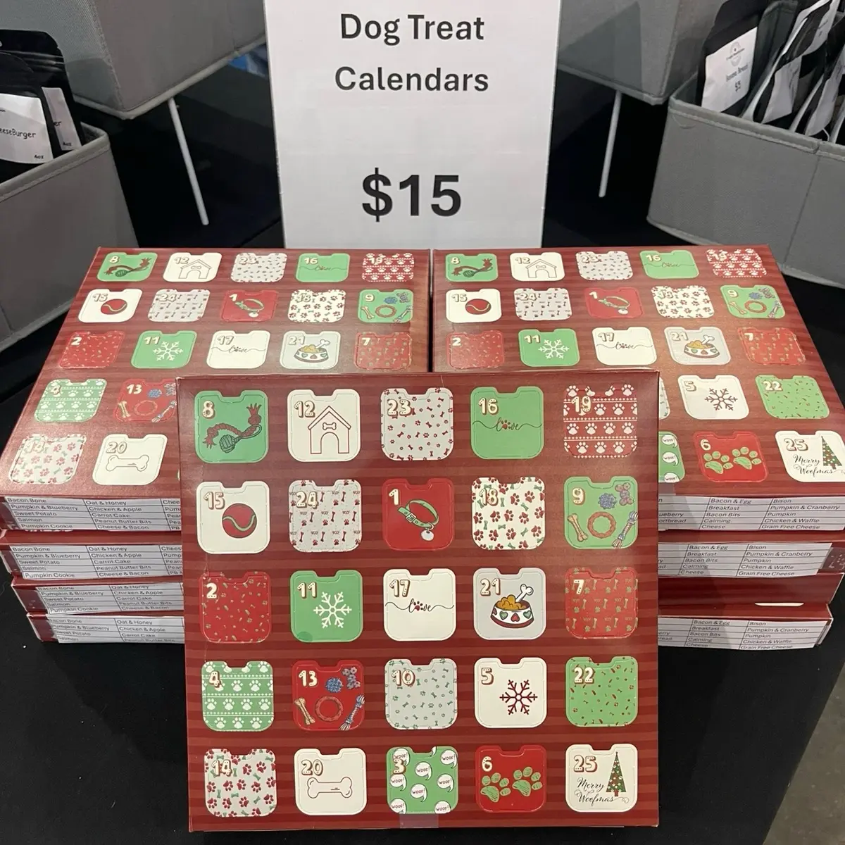 Christmas Advent Calendar for Dogs - Perfect for Your Canine Companion