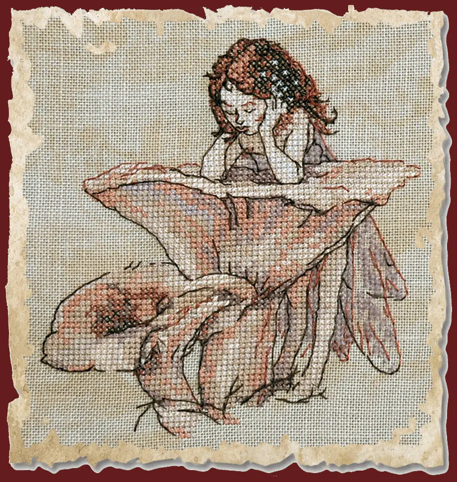 Chanterelle's Mirror Counted Cross Stitch Kit by Nimue 73-M012 K