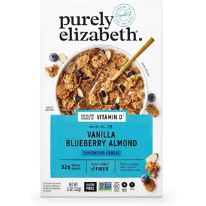 Purely Elizabeth, Vanilla Blueberry Almond Cereal