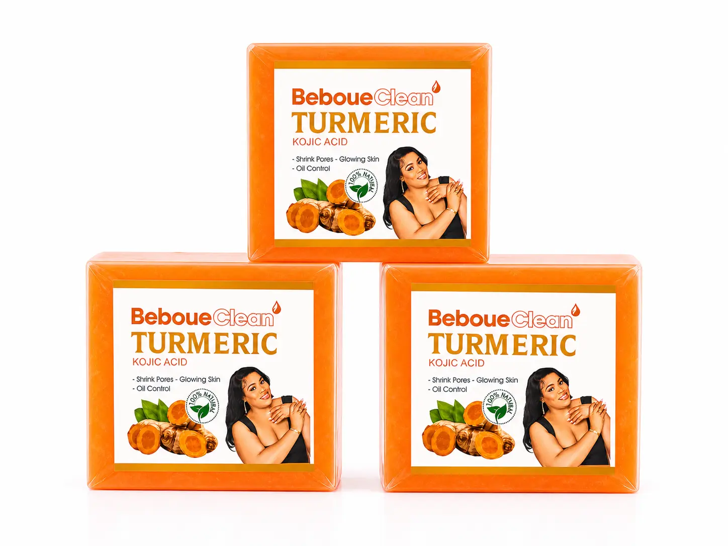 Face & Body Cleansing Soap Bar, Daily Skin Care, Gentle Clean, (Pack of 3) 300g