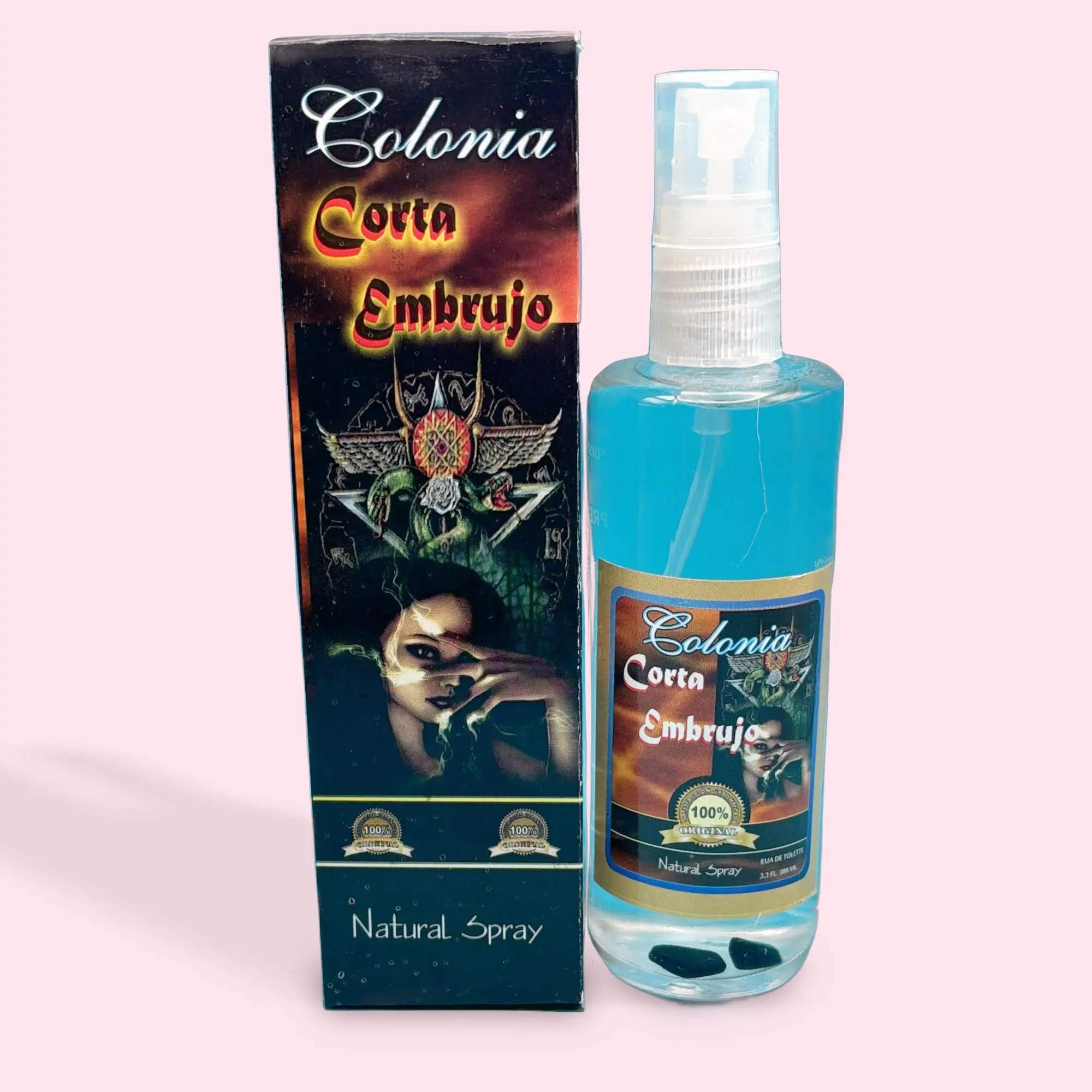 Corta Brujeria Cologne Perfume, Cut Witchcraft Pheromone Spray Unisex Fragrance for Men/Women, Single Item Bottle