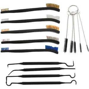 14 Pack Throttle Body Cleaner Kit Carburetor Cleaning Set with Torch Tip Dirt Remove Carb Cleaner for Lawnmower Motorcycle ATV Chainsaw Silver and Black