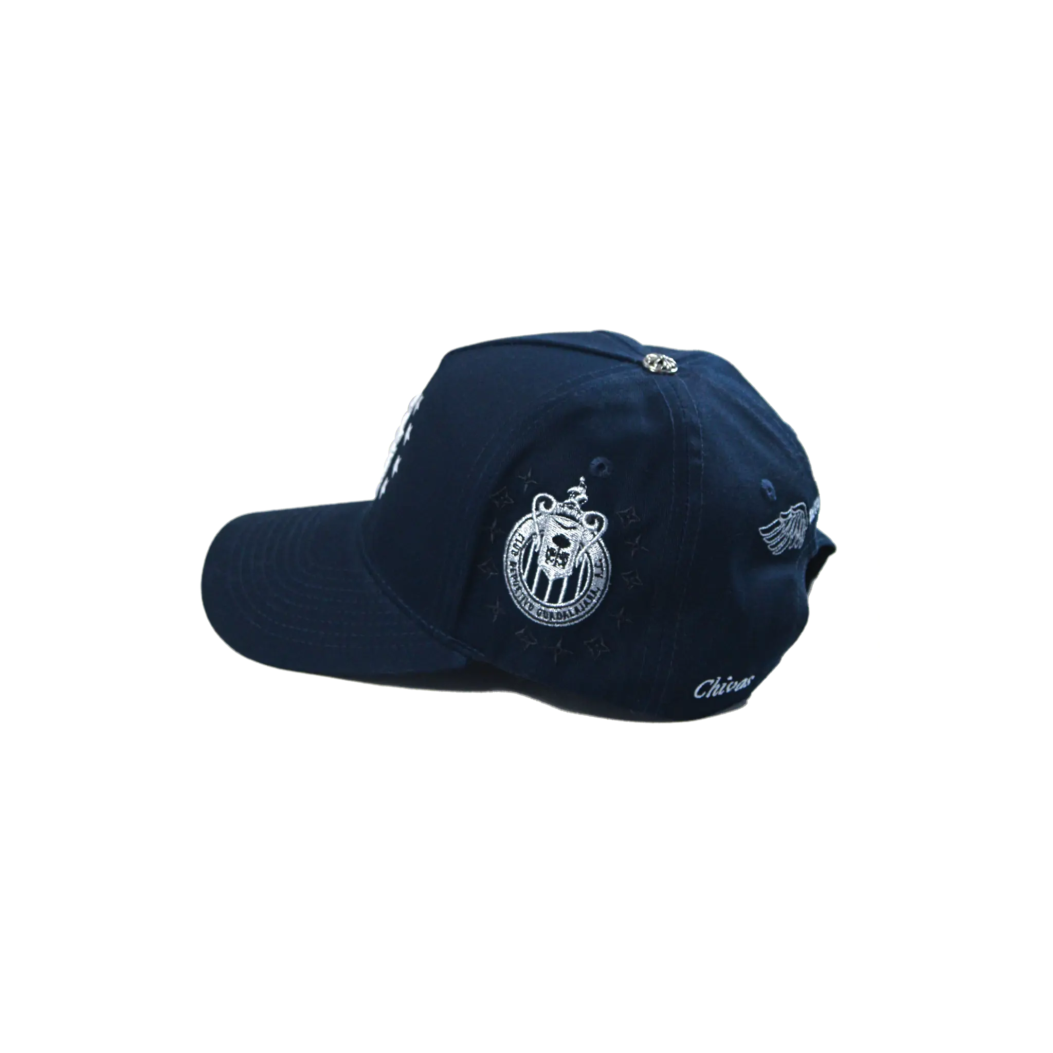 CHIVAS Glow in the Dark Cap Navy Blue Adjustable Hat for Men Women