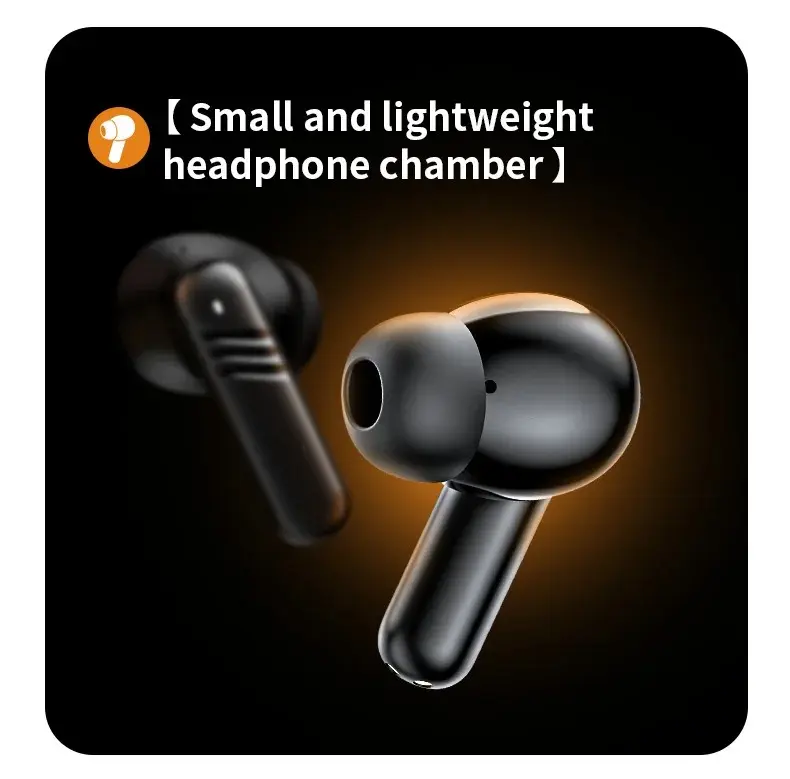 Wireless Bluetooth In-Ear Headphones - Touch Control, Noise Reduction, LED Screen, Game Mode, Sound Mode, Audio Functions for Phone Calls, Music Playback, Electronic Device Compatibility, Stable Connection, Efficient Charging Colorful Headphone White