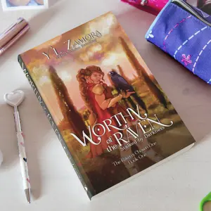 Worthy of the Raven Signed  Soft Cover GRIMDARK EPIC FANTASY MULAN RETELLING