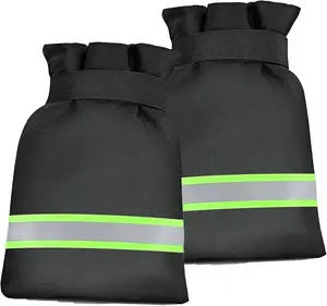 4pcs Outdoor Faucet Cover for Winter Freeze Protection, Pro 7.1" W x 9.8" H, Thickened Outside Garden Faucet Socks,Thickened AntiFrozen Waterproof Outdoor Faucet Protector, Set of 4 (Black)