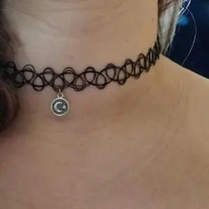 Witchy Tattoo Choker Necklace | 90's Witchy Necklace | Tattoo Stretchy Choker Necklace | Strechy Charm Necklace