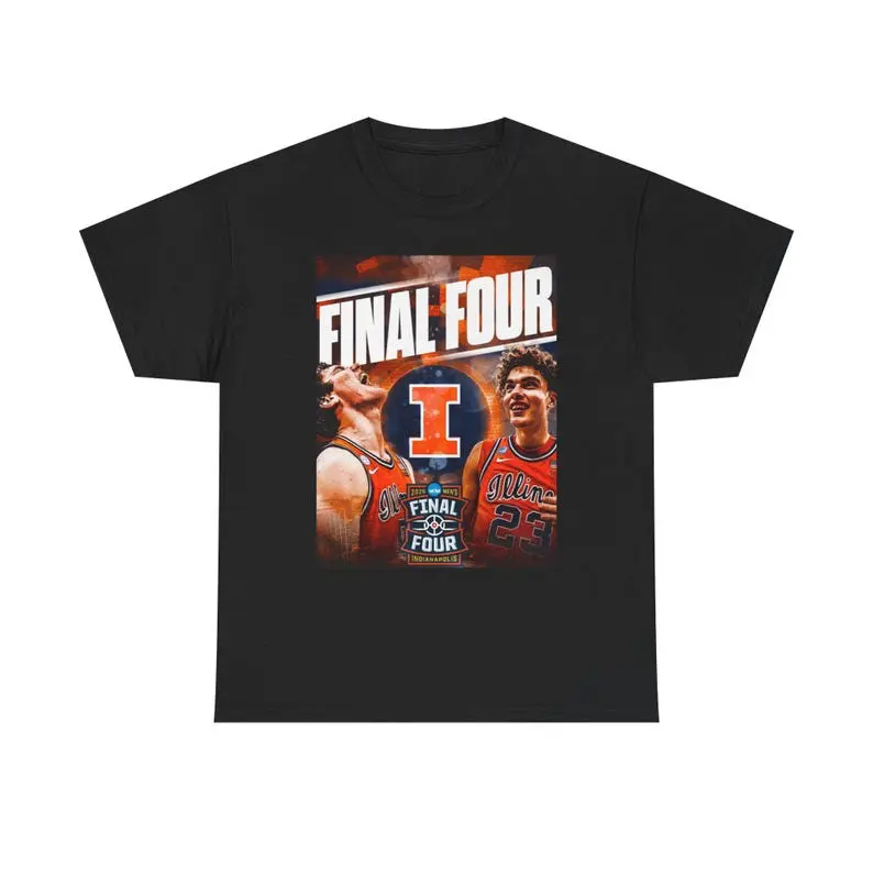 Illinois Fighting Illini Final Four 2026 Basketball Graphic Tee
