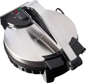 Brentwood 10 Inch Tortilla Maker SS/BLK
