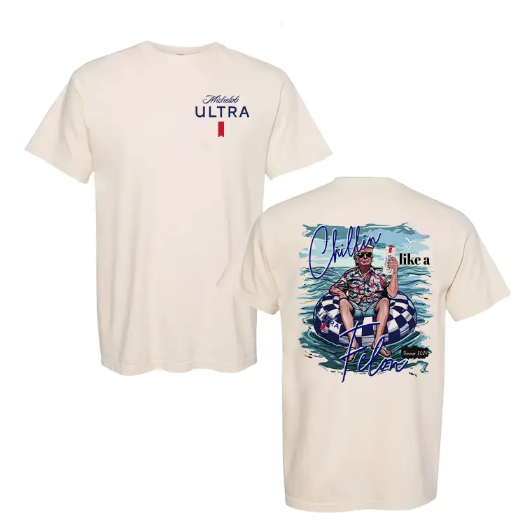 Chillin like a Felon Trump Drinking Summer 2024 shirt,Donald Trump 2024,Republic...