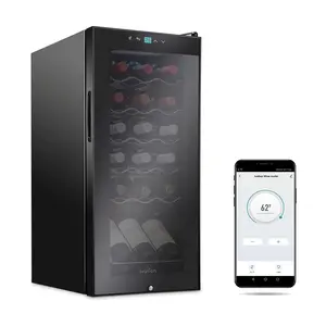 Ivation 18-Bottle Freestanding Wine Cooler w/ Wi-fi Smart App Ivation 18-Bottle Freestanding Wine Cooler w/ Wi-fi Smart App