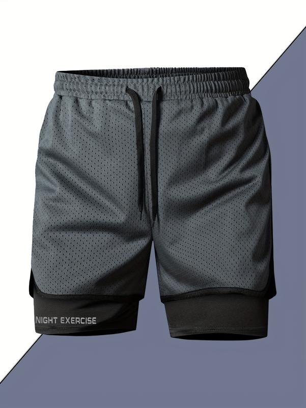 Men’s Summer New Outdoor Sports Shorts, Pack of 3 — Fitness, Running, Basketball, Thigh-Length