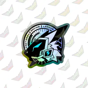 Protogen "Racing League" – 3” Glossy Sticker