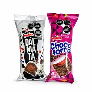 CHOCOTORRO, DALMATA PASTELITO SABOR CHOCOLATE - 50 GRAMS - PRODUCT OF MEXICO