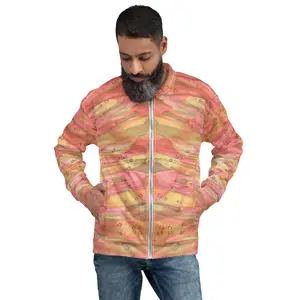 Recycled Unisex Bomber Jacket - Dreamy Floral - Men
