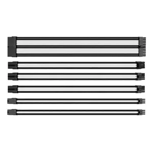 TtMod Sleeve Cable (Cable Extension) – White and Black
