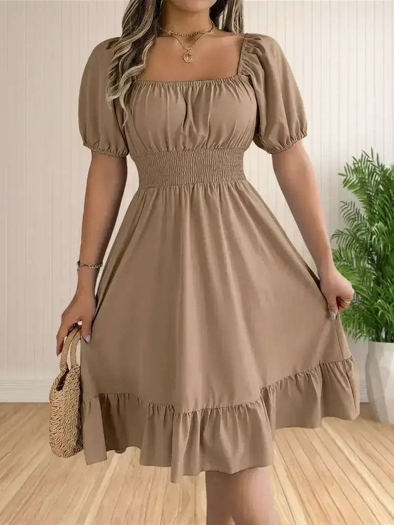 knee length dress - TikTok Shop