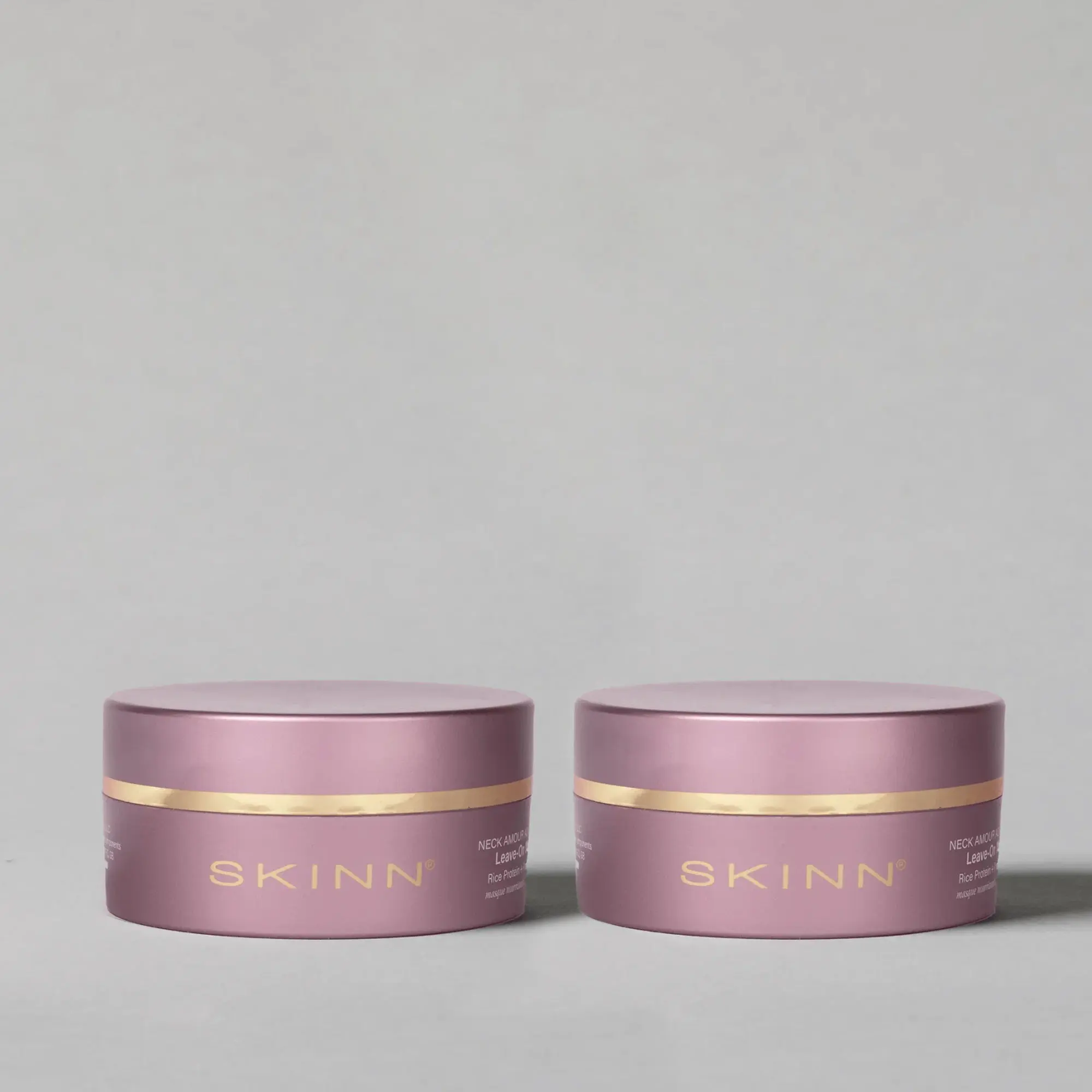 SKINN Cosmetics: Leave-On Mask with Rice Protein + Probiotics Comfort Body Care Anti-Aging Neck Treatment