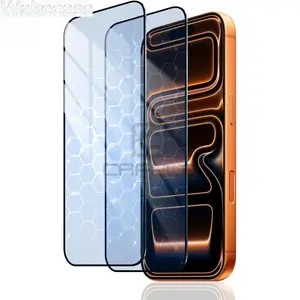 CAFELE Screen Protector (2-Pack) — For iPhone Devices | Crystal Clear, Scratch-Resistant & Durable, Smooth Touch, Privacy Protection, Circular Polarized Eye Protection, Easy Installation,US Local Fast Shipping