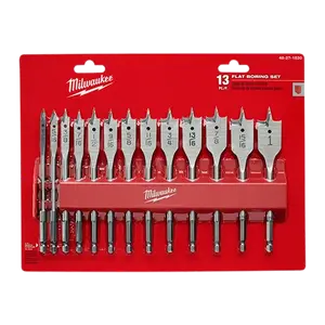Milwaukee 48-27-1520 13PC Flat Boring Bit Set