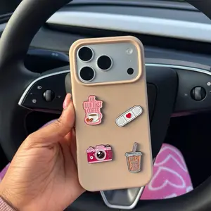 Girliechaos Metal Stickers for Phone Featuring Car Money heart etc Designs Perfect for Personalizing Your Devices