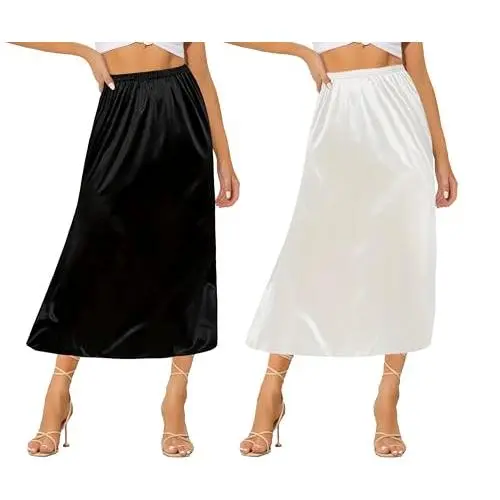 Black, White 31" Length